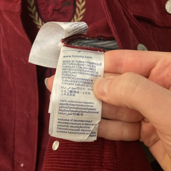 Tommy Jeans Corduroy Jacket Size Medium - Picture 10 of 11